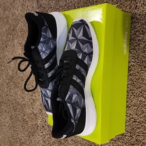 Adidas neo lite racer epcot spaceship earth sneakers!